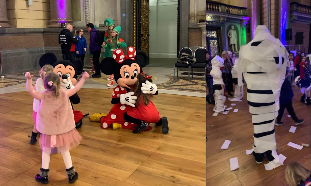 Mickey and Minnie at St Georges Hall