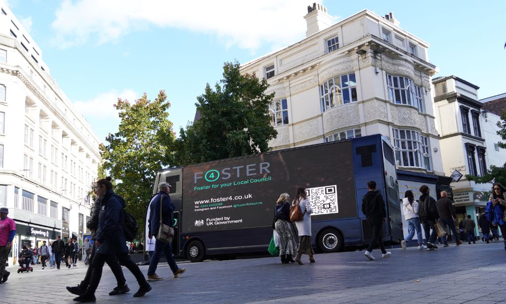 Foster 4 Bus Roadshow