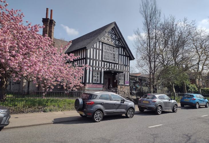 Sefton Park library exterior view